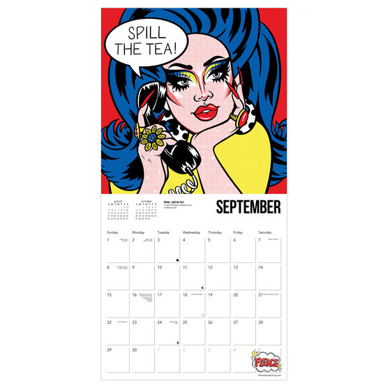 Art of Drag 2024 wall calendar Calendars Tate Shop Tate